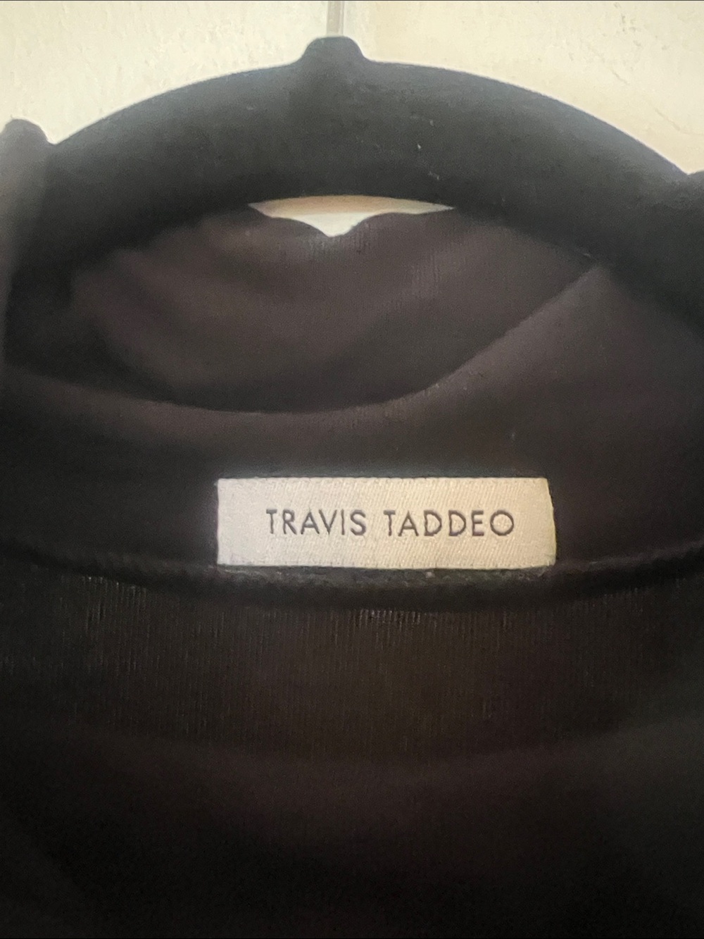 Travis Taddeo Black Sleeveless Turtleneck Dress Medium - Picture 3 of 5